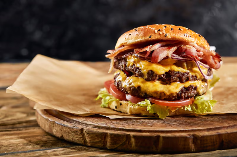 American classic burger